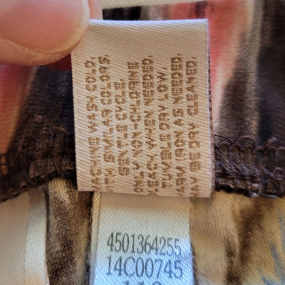 Chico's Casual Wide Leg Summer Pants Chico's Size 1 - Picture 9 of 9